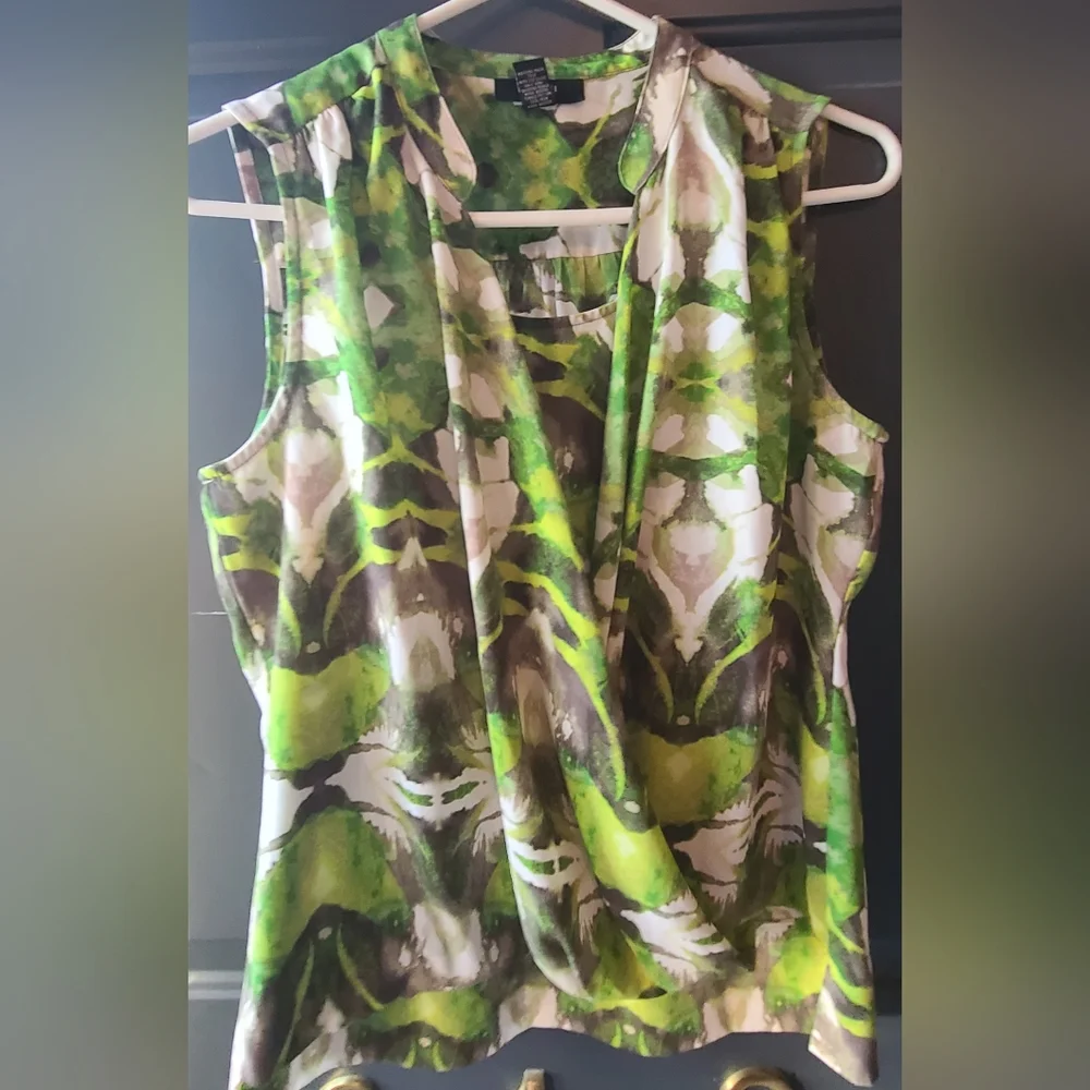 ALFANI polyester top - Picture 1 of 3